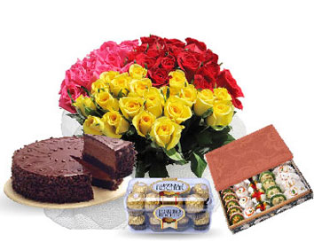 cake flowers sweets chocolates